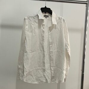 Classic White Button Down Shirt